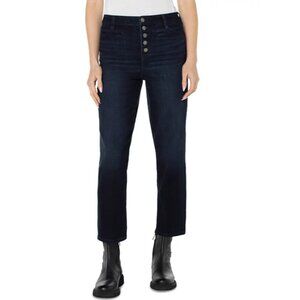 Liverpool Dark Blue Straight Leg Jeans